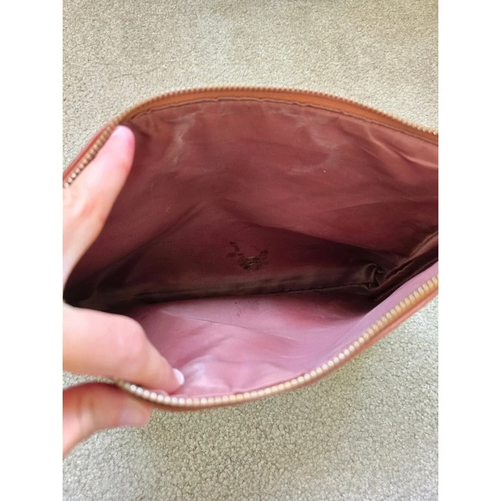 Elkie & Co. Aberdeen Cognac Brown Vegan Leather Diaper Bag Backpack Crossbody
